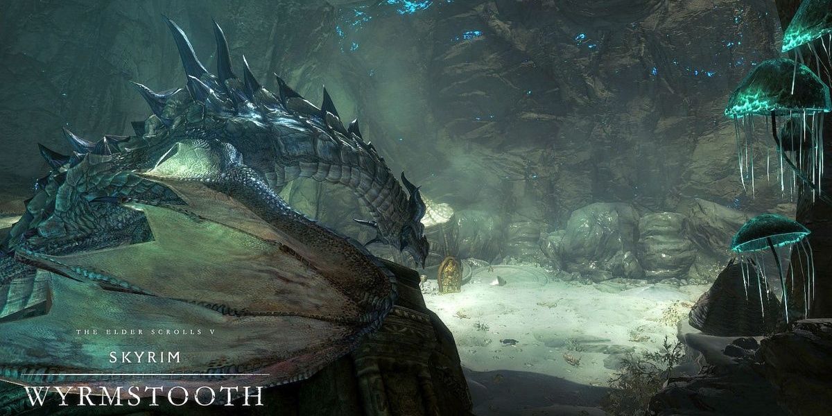 Dragon From Wyrmstooth Mod For Skyrim