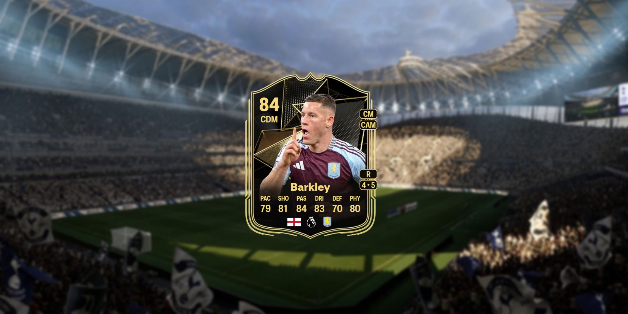 Ross Barkley's card in EA Sports FC 25.