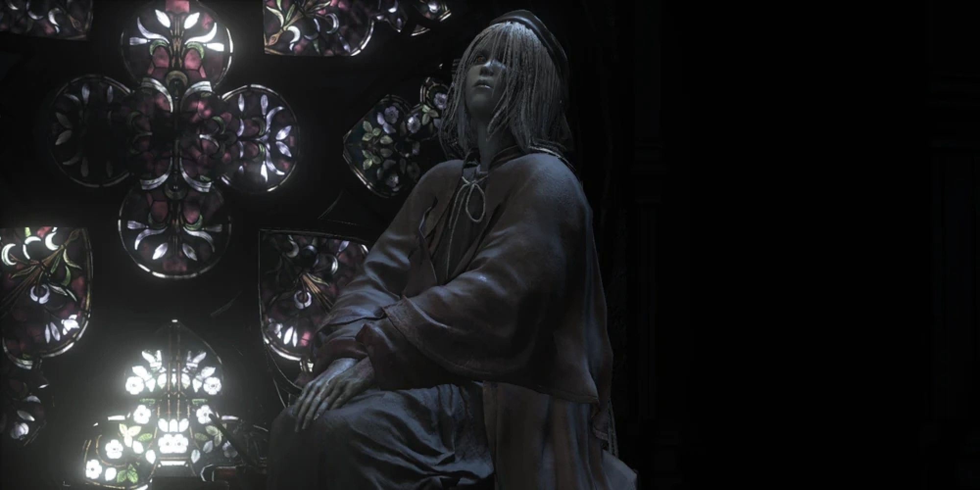 Dark Souls 3 image showing the Painter.