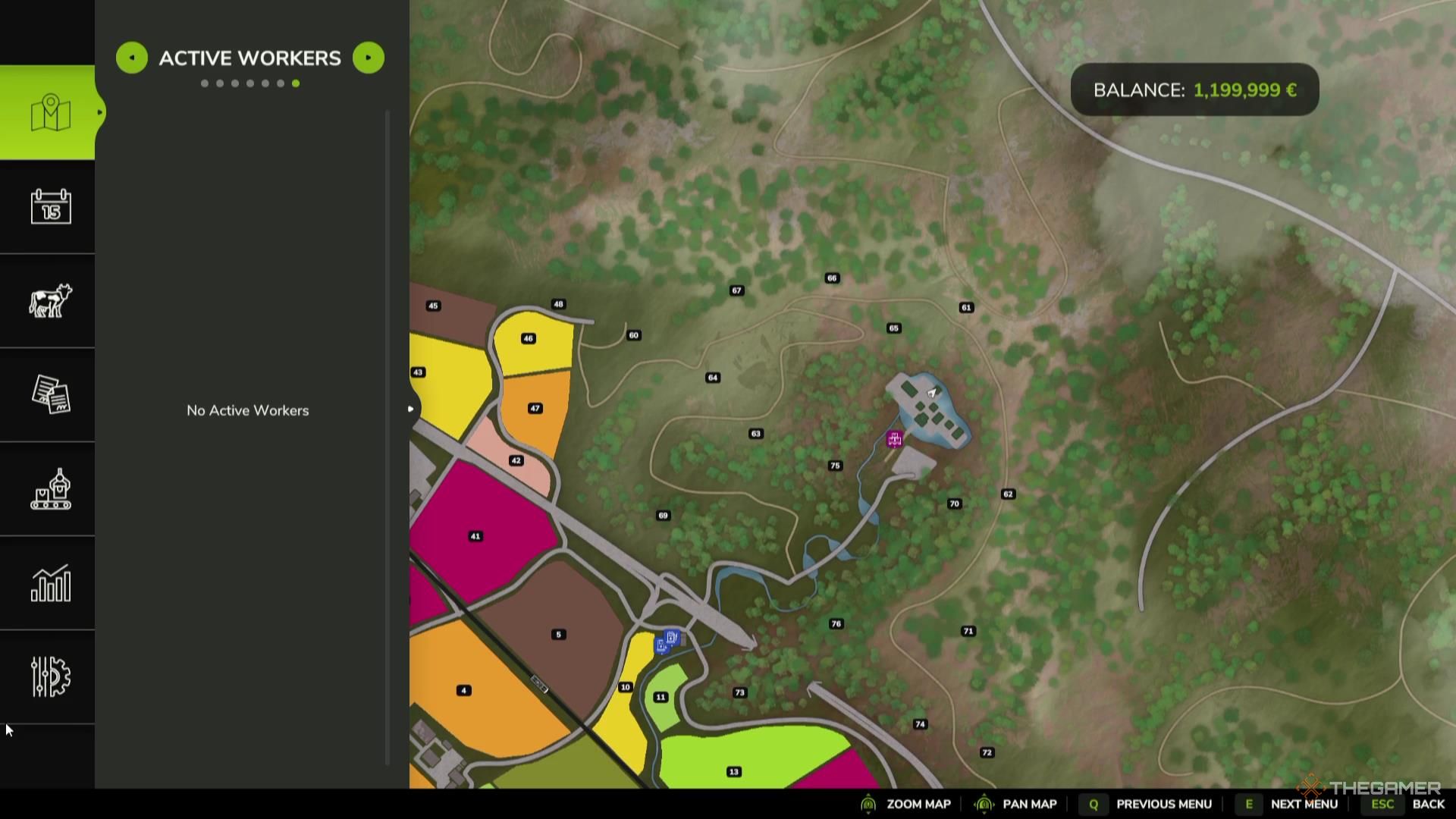 The Hutan Pantai map in Farming Simulator 25.