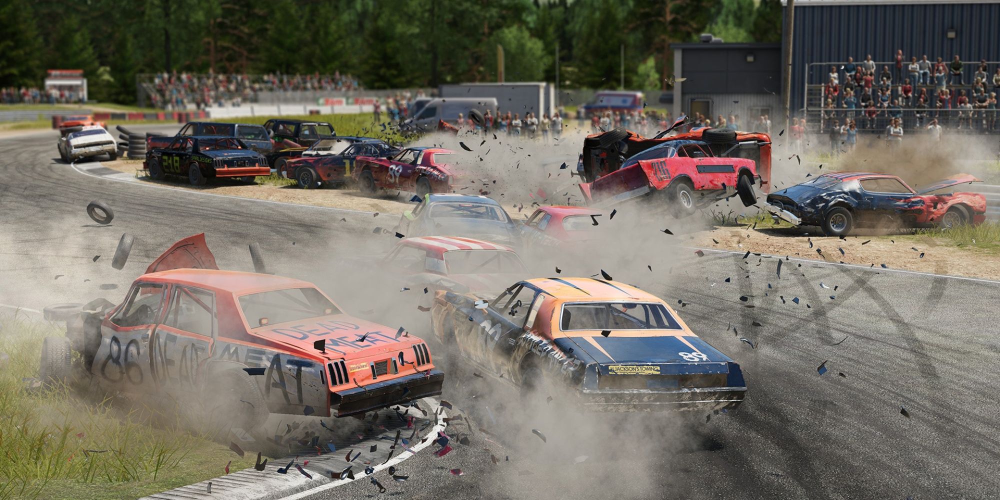 crash in Wreckfest