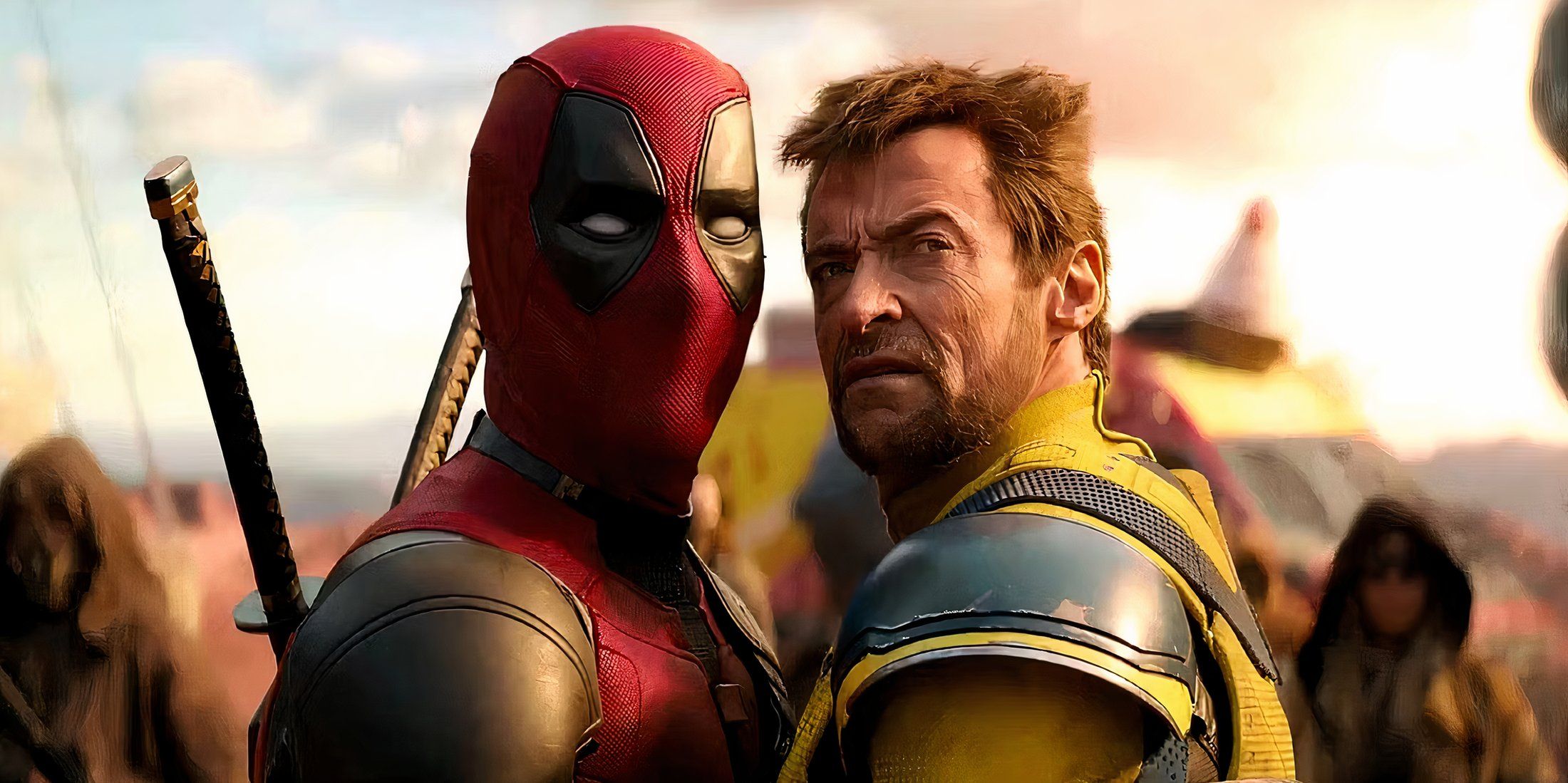 Deadpool and Wolverine tied together in the Deadpool & Wolverine MCU movie