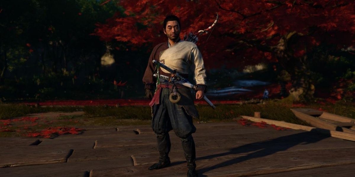 Ghost of Tsushima Tadayori's Armor Set