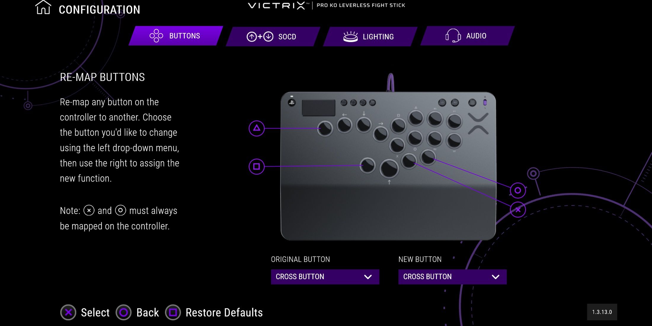 Victrix Pro KO Control Hub