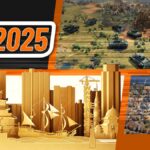 A Big In 2025 poster with screenshots of Civilization 7