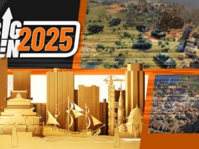 A Big In 2025 poster with screenshots of Civilization 7