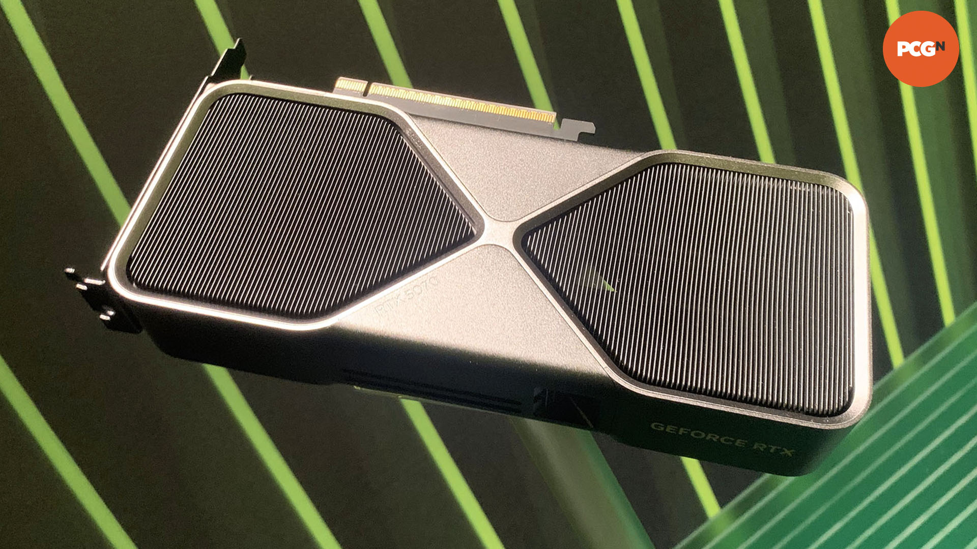 Nvidia GeForce RTX 5000 guide: 5070 graphics card, taken from CES 2025.