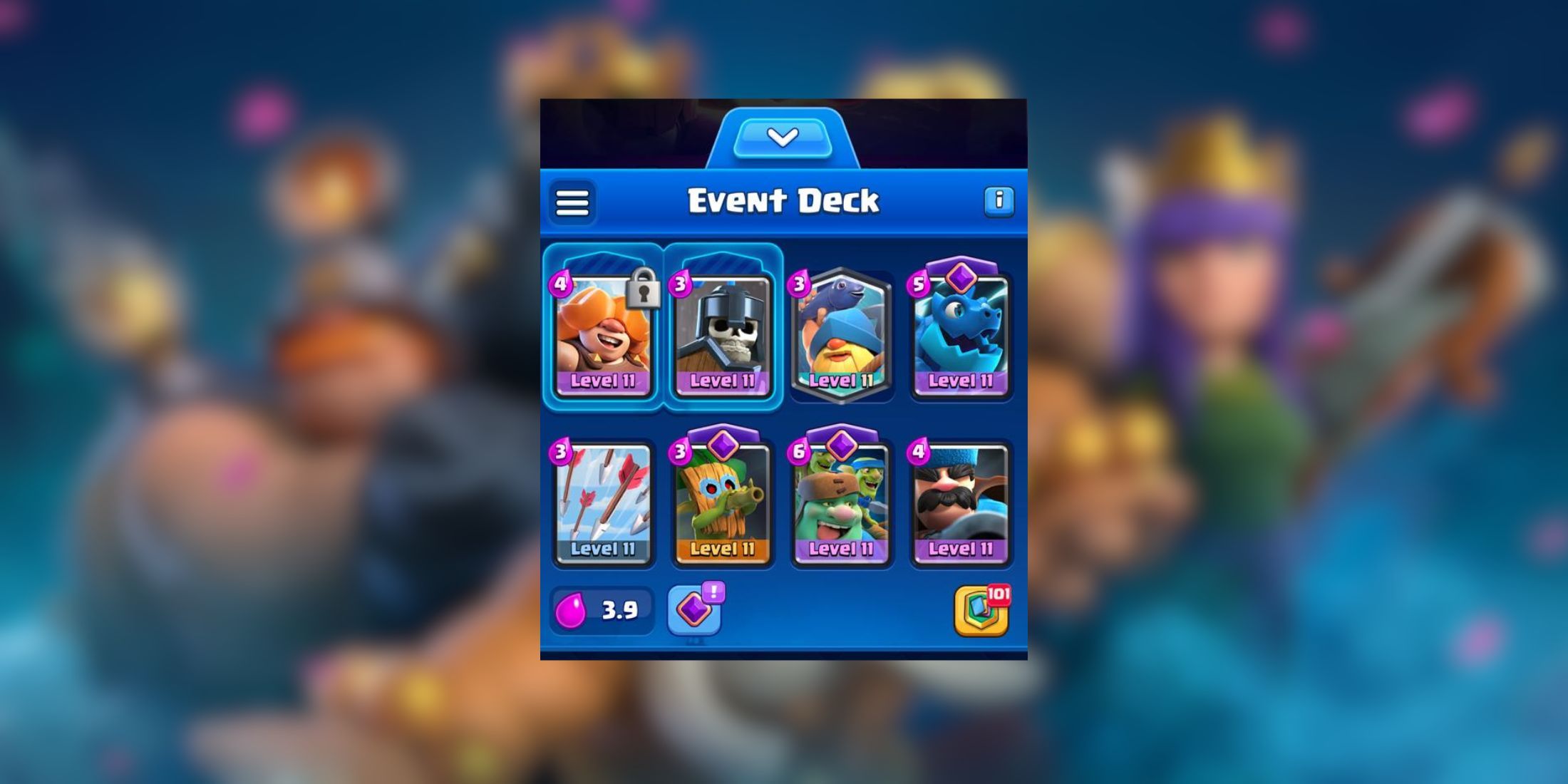 rune giant deck clash royale