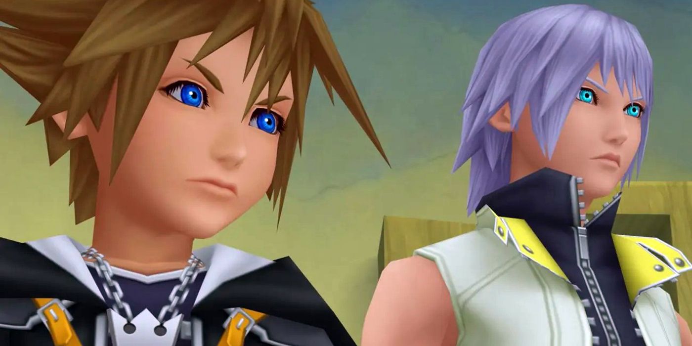 Sora and Riku from Kingdom Hearts Dream Drop Distance