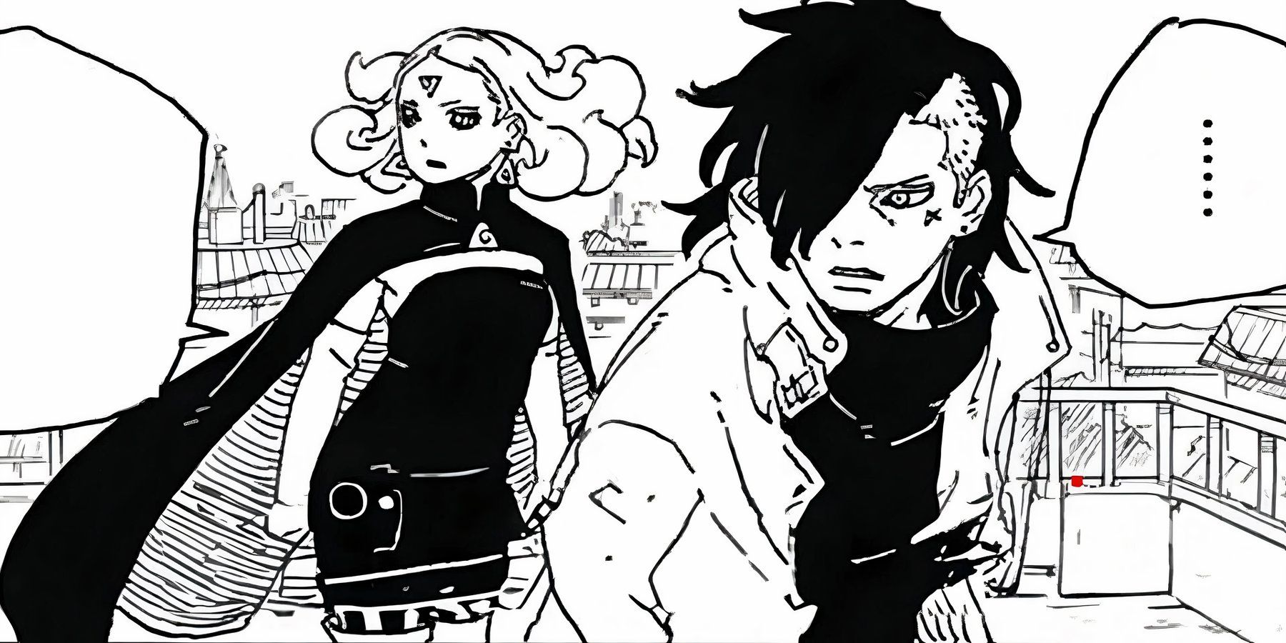 Delta and Kawaki in Boruto Two Blue Vortex 17