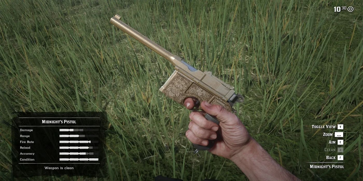 Midnight's Pistol in Red Dead Redemption 2