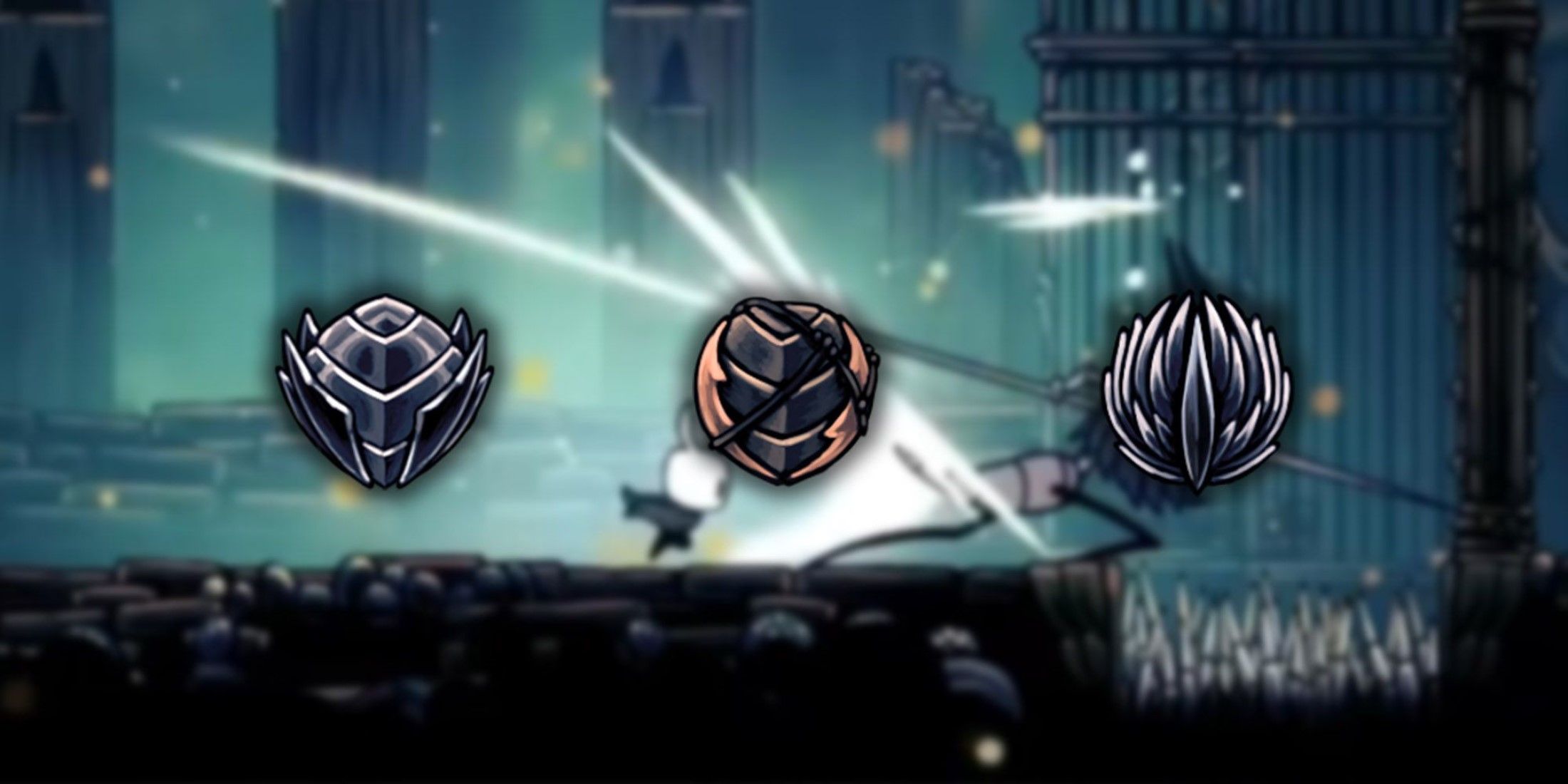 Hollow Knight Longnail, Mark of Pride, and Quickslash