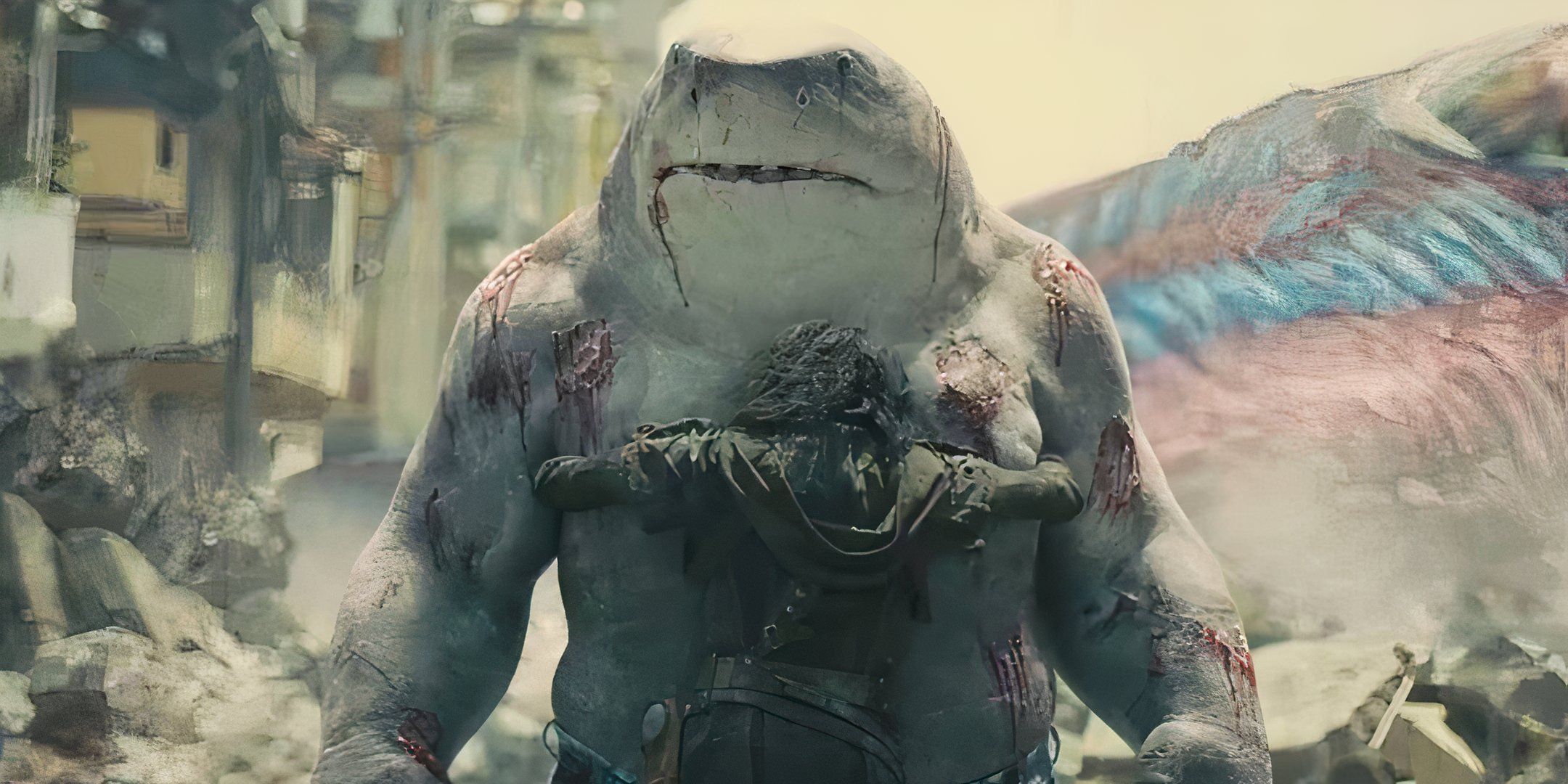 King Shark in 2021's The Suicide Squad