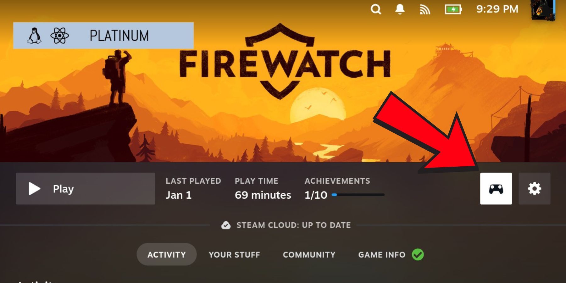 Firewatch on Steam Deck