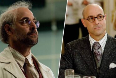 Stanley Tucci says his Marvel role is one of the greatest jobs he's ever had, even if he was "flattered and insulted at the same time" when cast