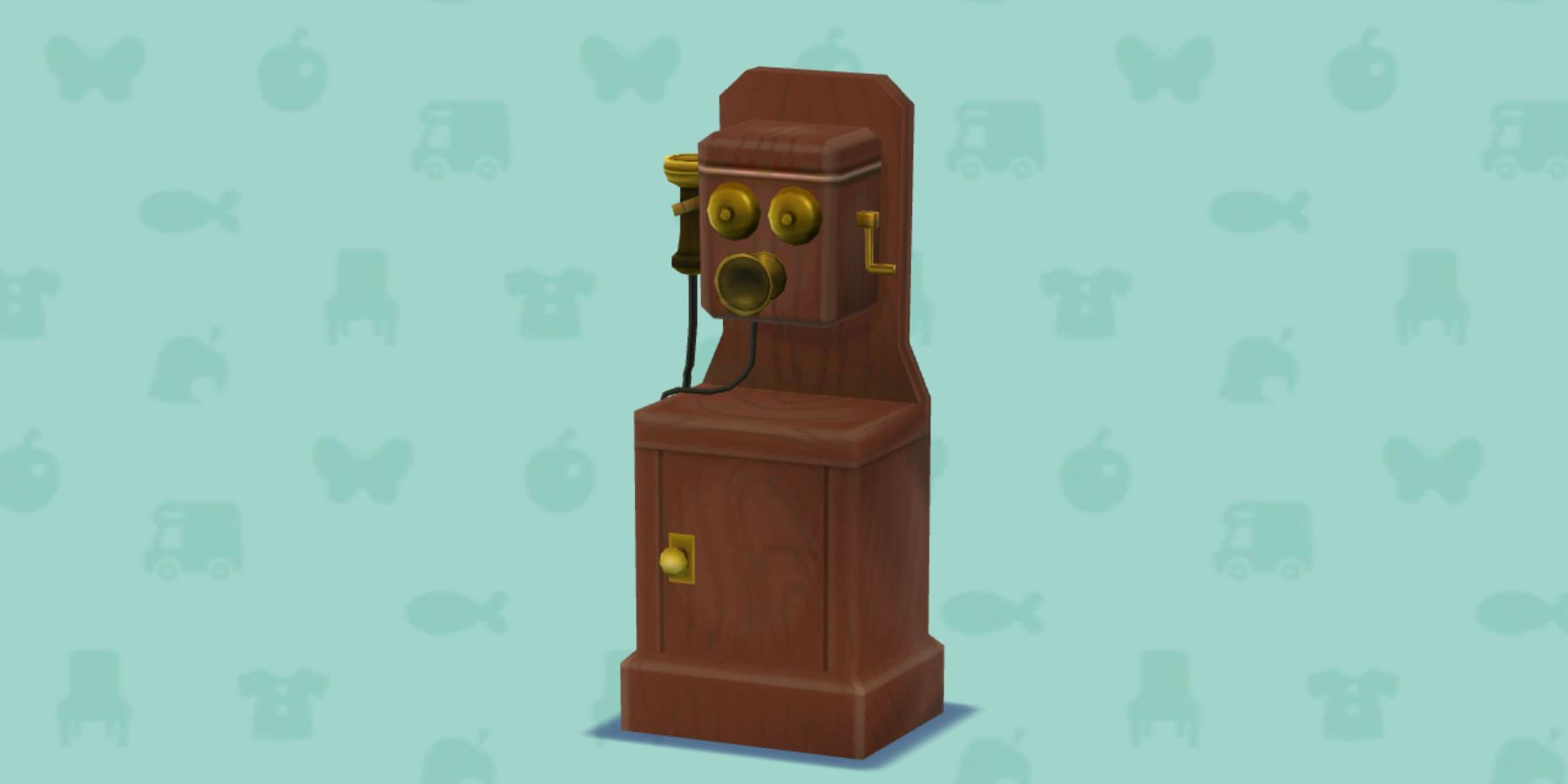 animal crossing pocket camp complete vintage telephone