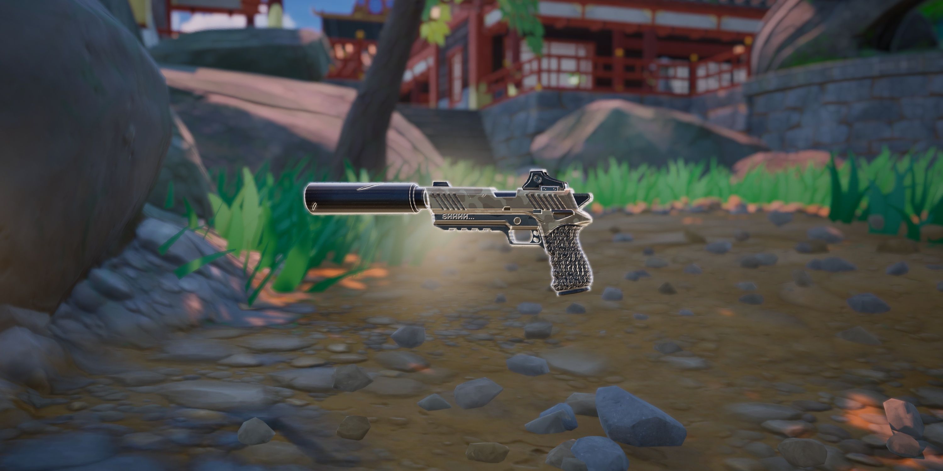 suppressed pistol