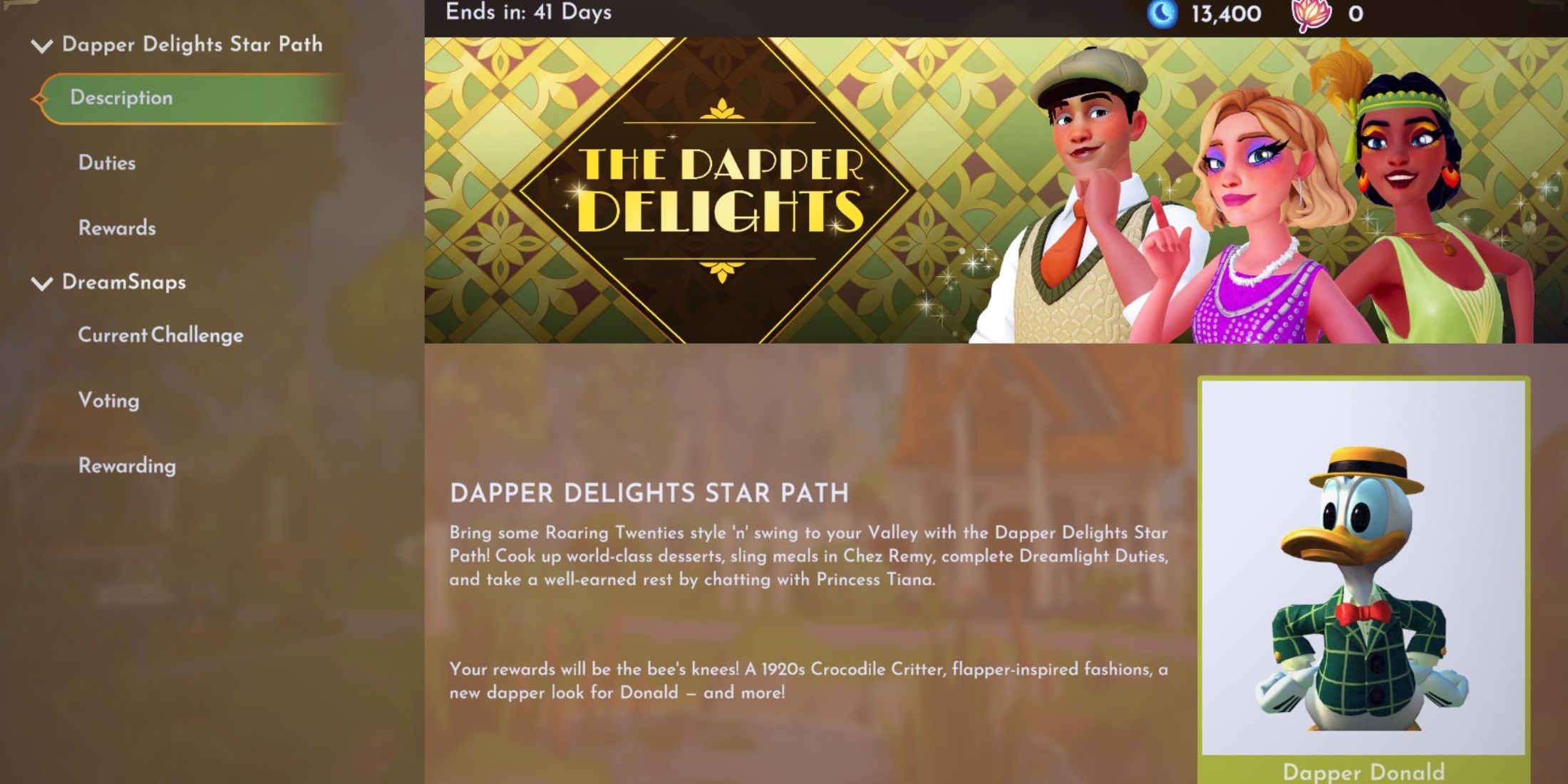 the dapper delights star path ddv