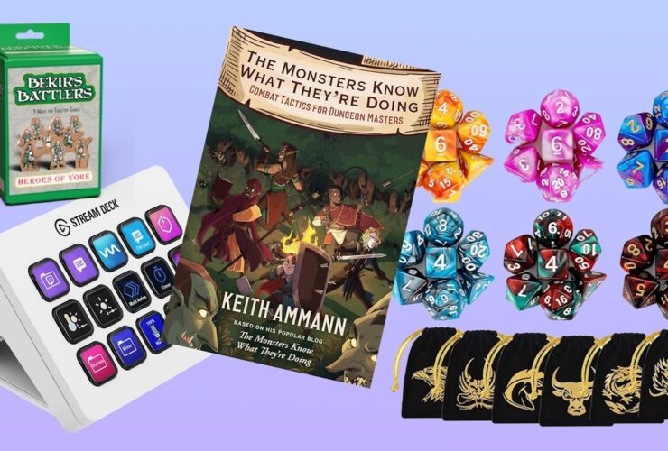 A bunch of tabletop deals pictured