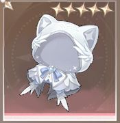 Infinity Nikki Momo's Cloak Silver Feather Icon.