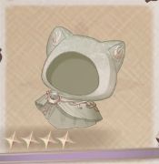 Infinity Nikki Momo's Cloak Cloud Purity Icon.