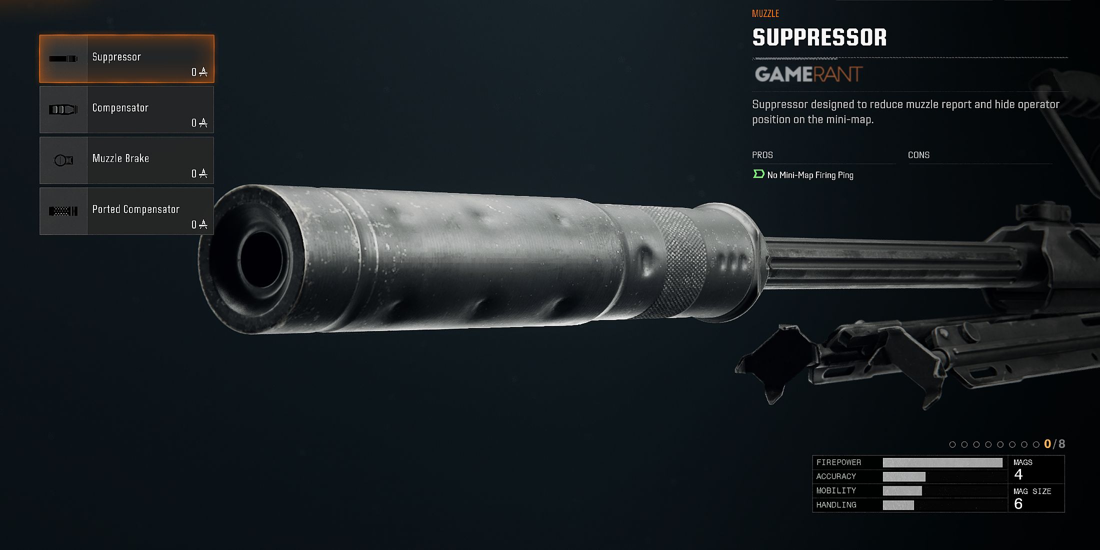 AMR Mod 4 Muzzle Attachments in Black Ops 6