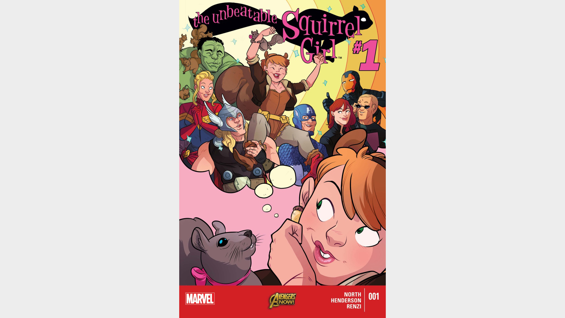 The Unbeatable Squirrel Girl #1 cover