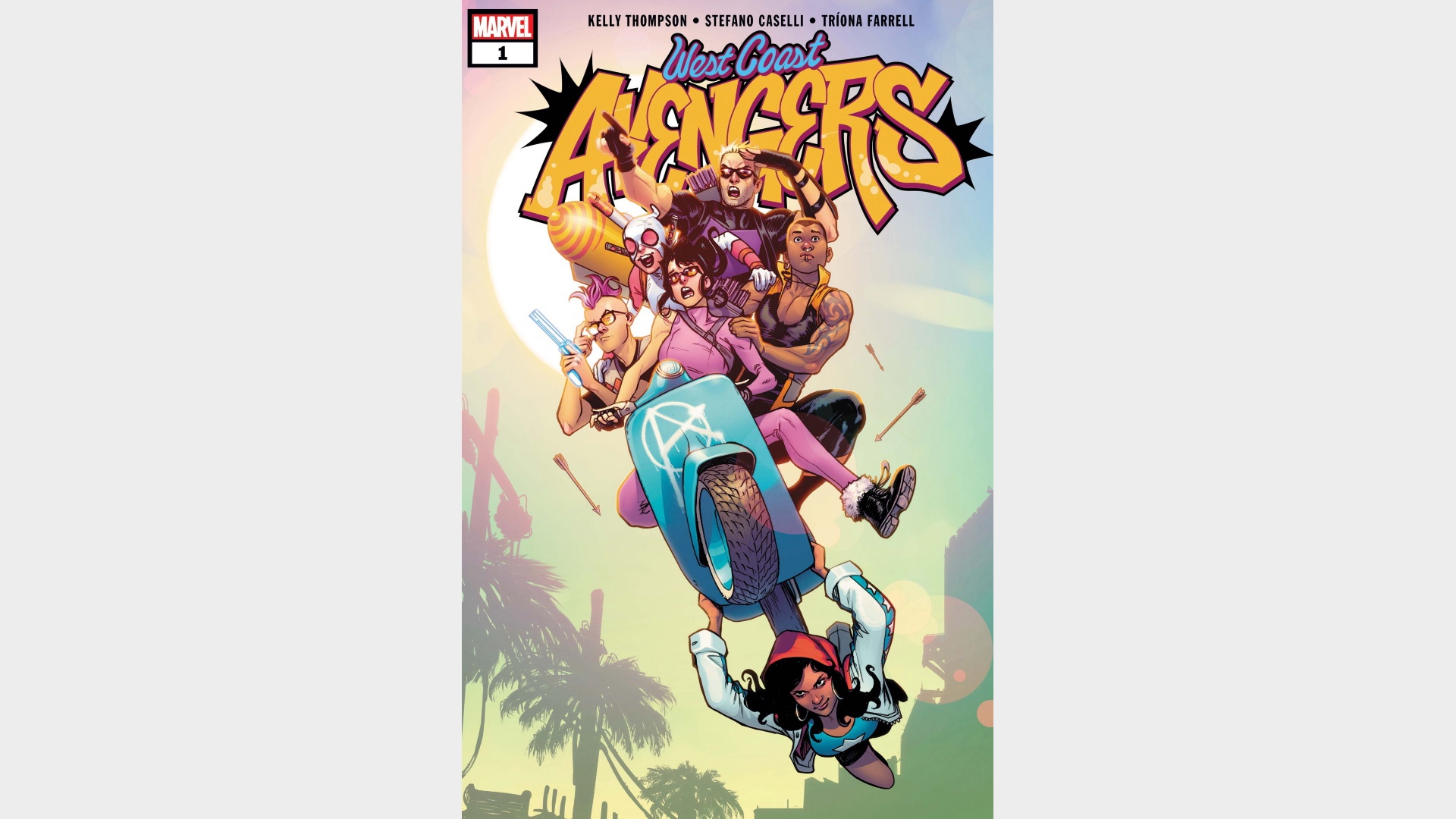 West Coast Avengers #1 cover