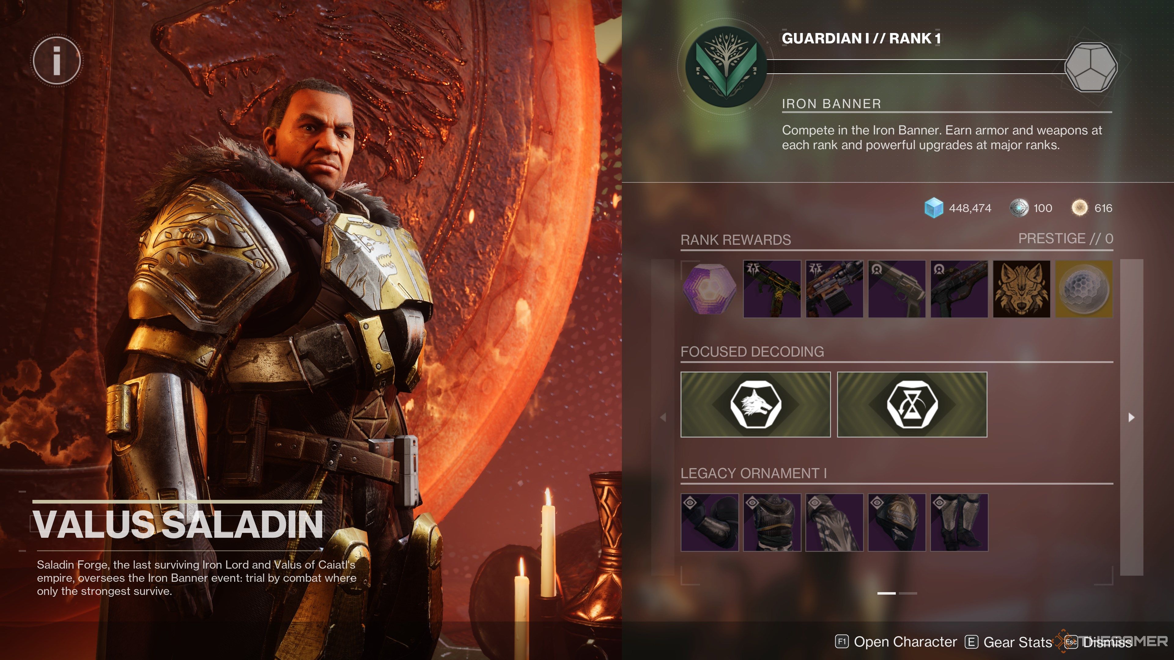 Destiny 2 Saladin Offerings Revenant