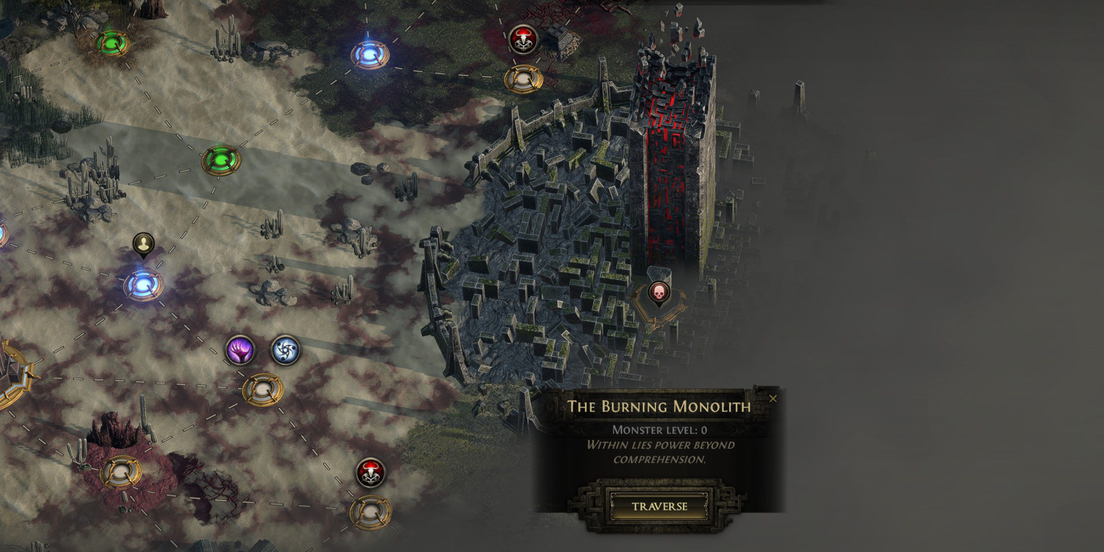 Path of Exile 2 Atlas Map Guide Burning Monolith