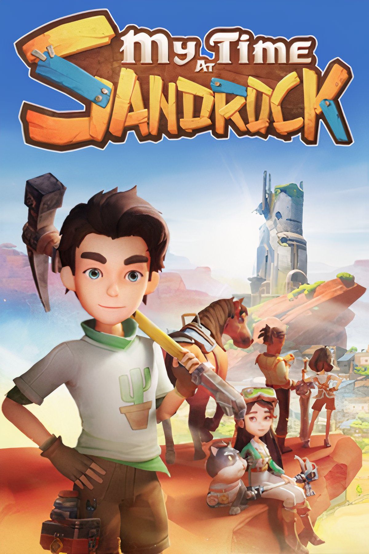 My Time At Sandrock Tag Page Cover Art