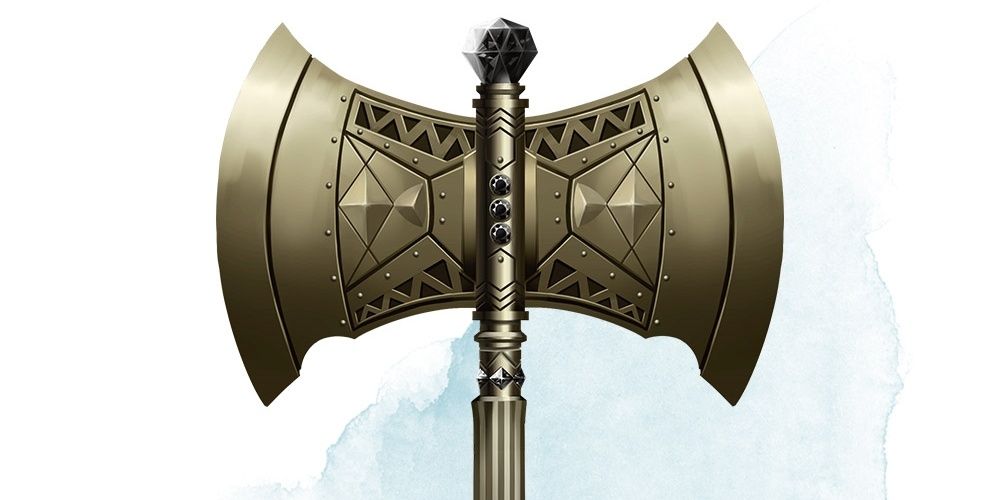 Dungeons & Dragons art of the Berserker Axe.