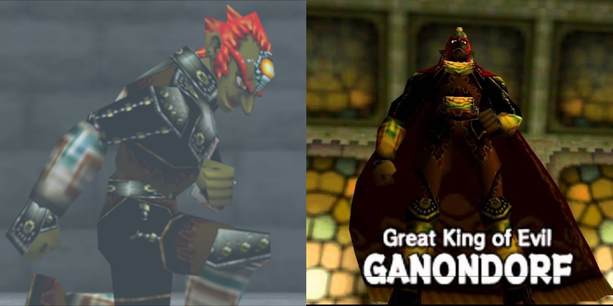 ganondorf ocarina of time legend of zelda villains