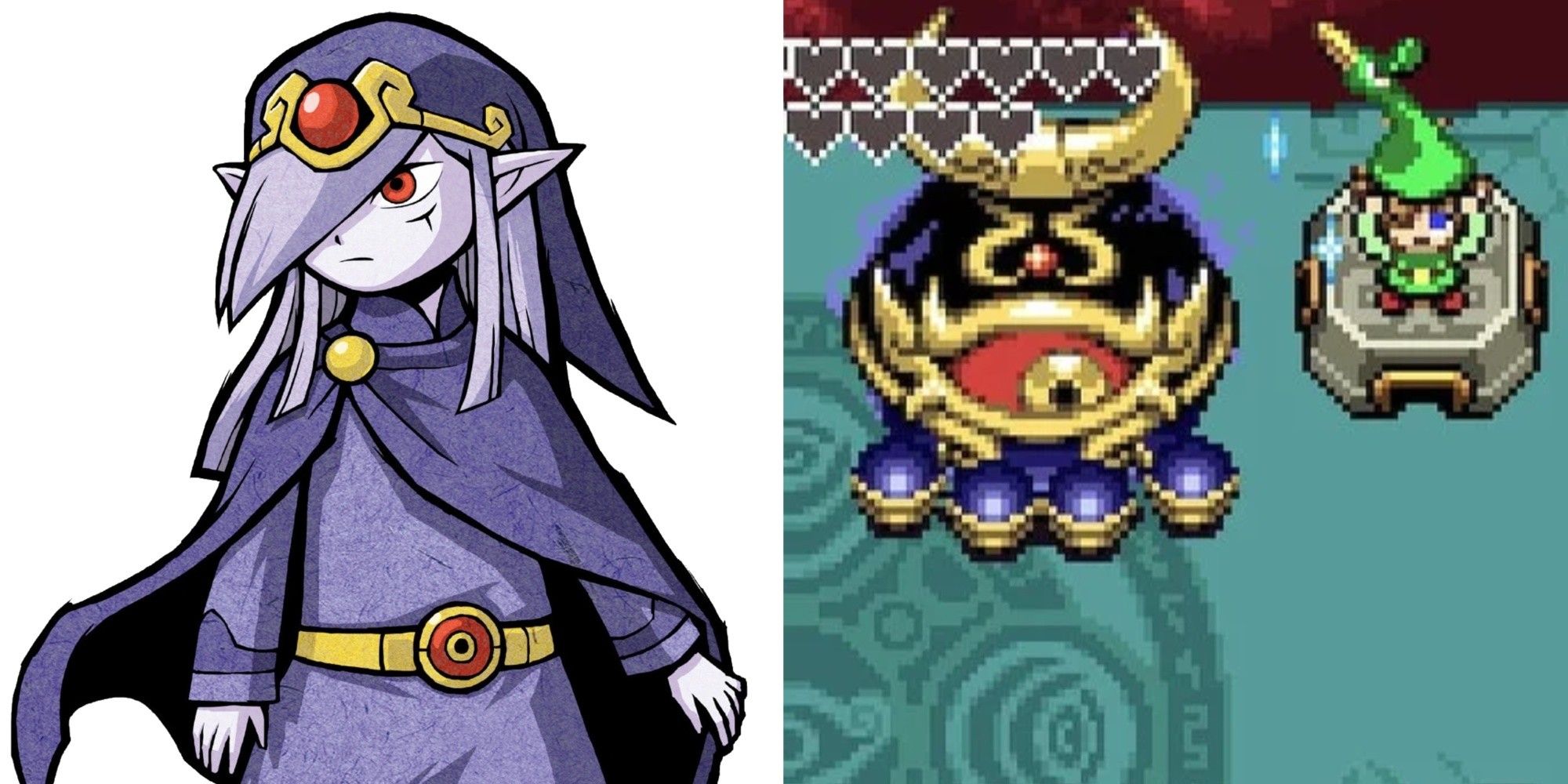 minish cap vaati humanoid and in battle legend of zelda villains