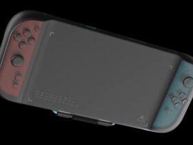 Nintendo Switch 2 leaked design in a Dbrand case