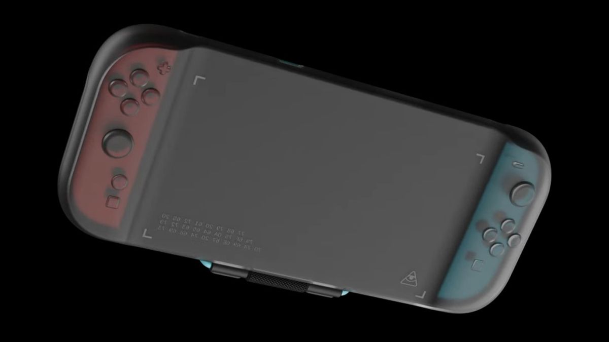 Nintendo Switch 2 leaked design in a Dbrand case