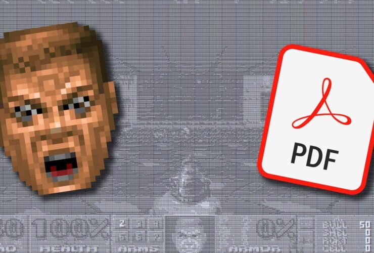 Someone Got Doom Working Inside A PDF File