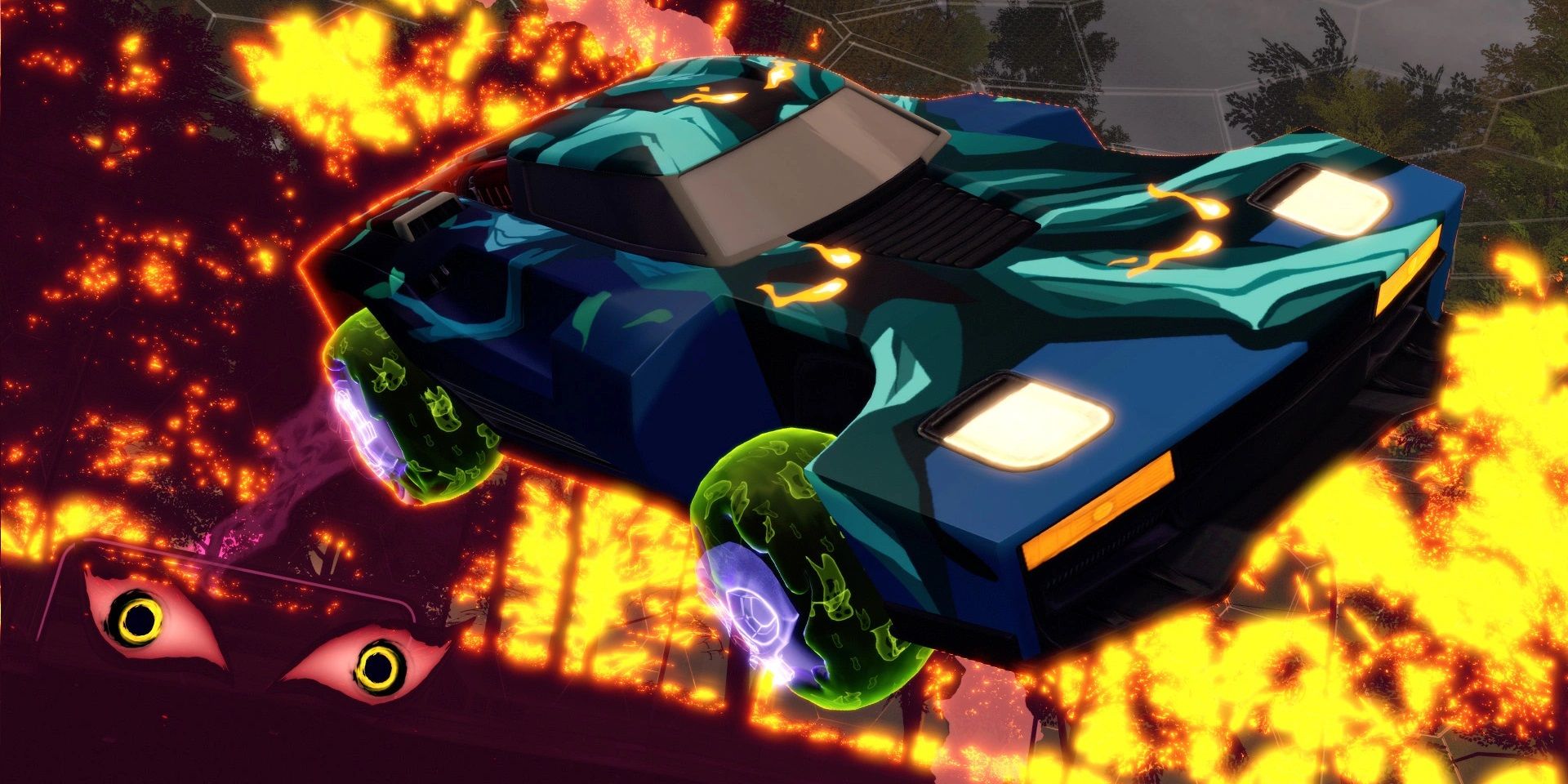 Eyescore Goal Explosion Rocket League