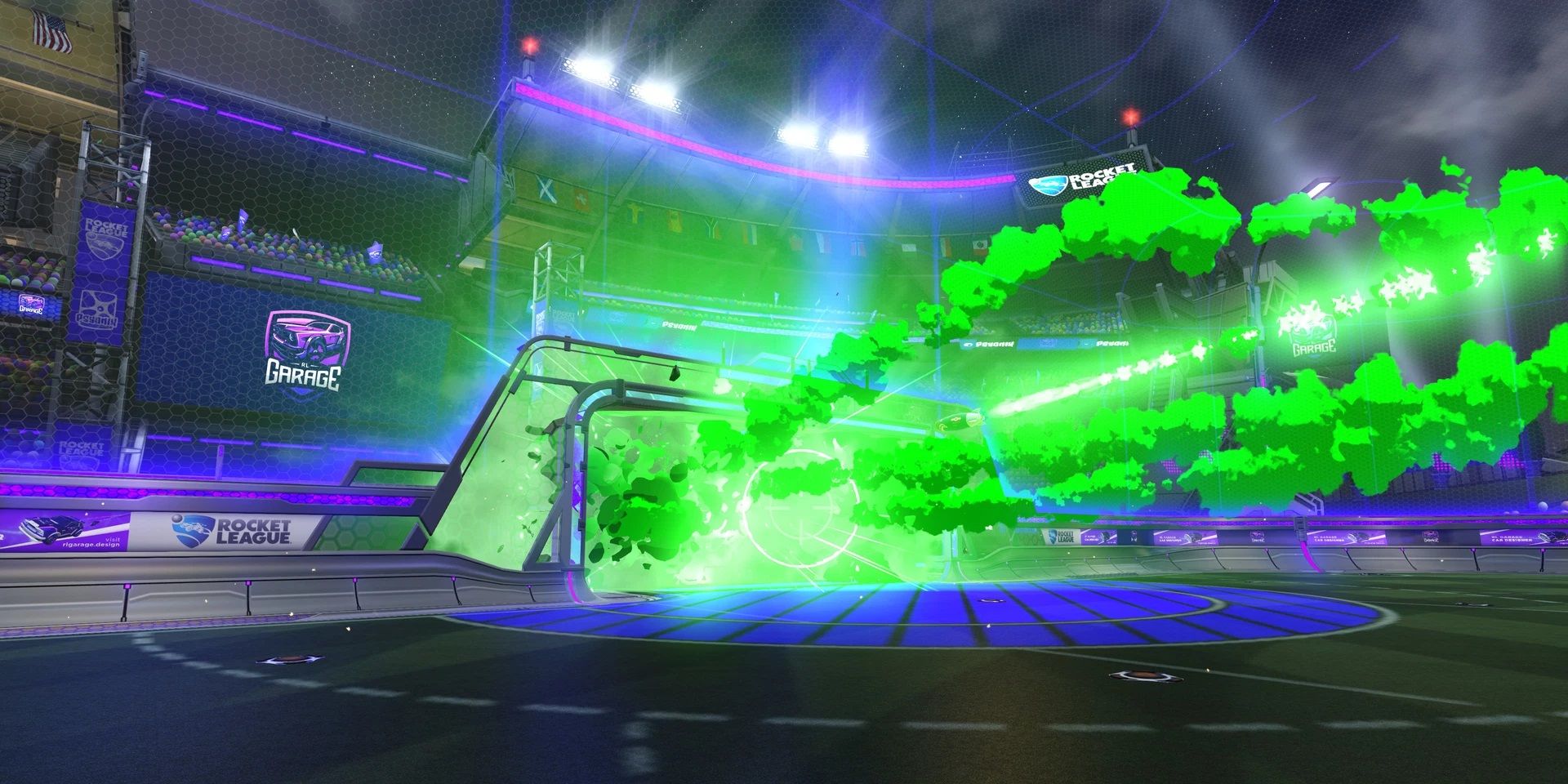 Air Strike Goal Explosion Rocket League