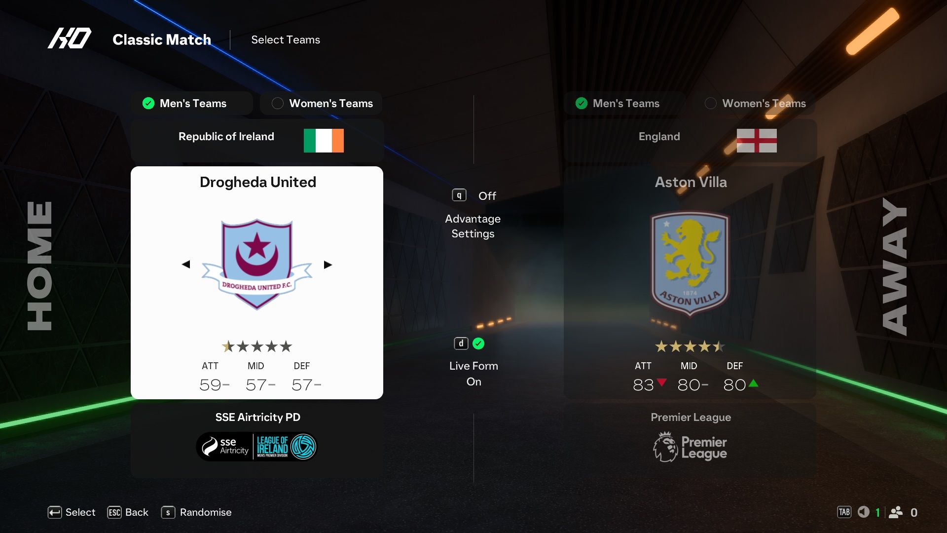 Drogheda United in EA Sports FC 25