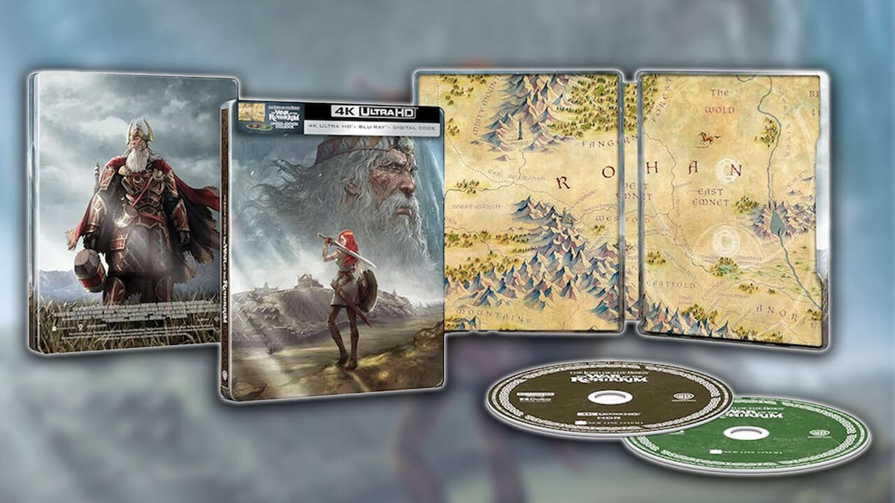 The Lord Of The Rings: The War Of The Rohirrim 4K Steelbook Release Date Announced