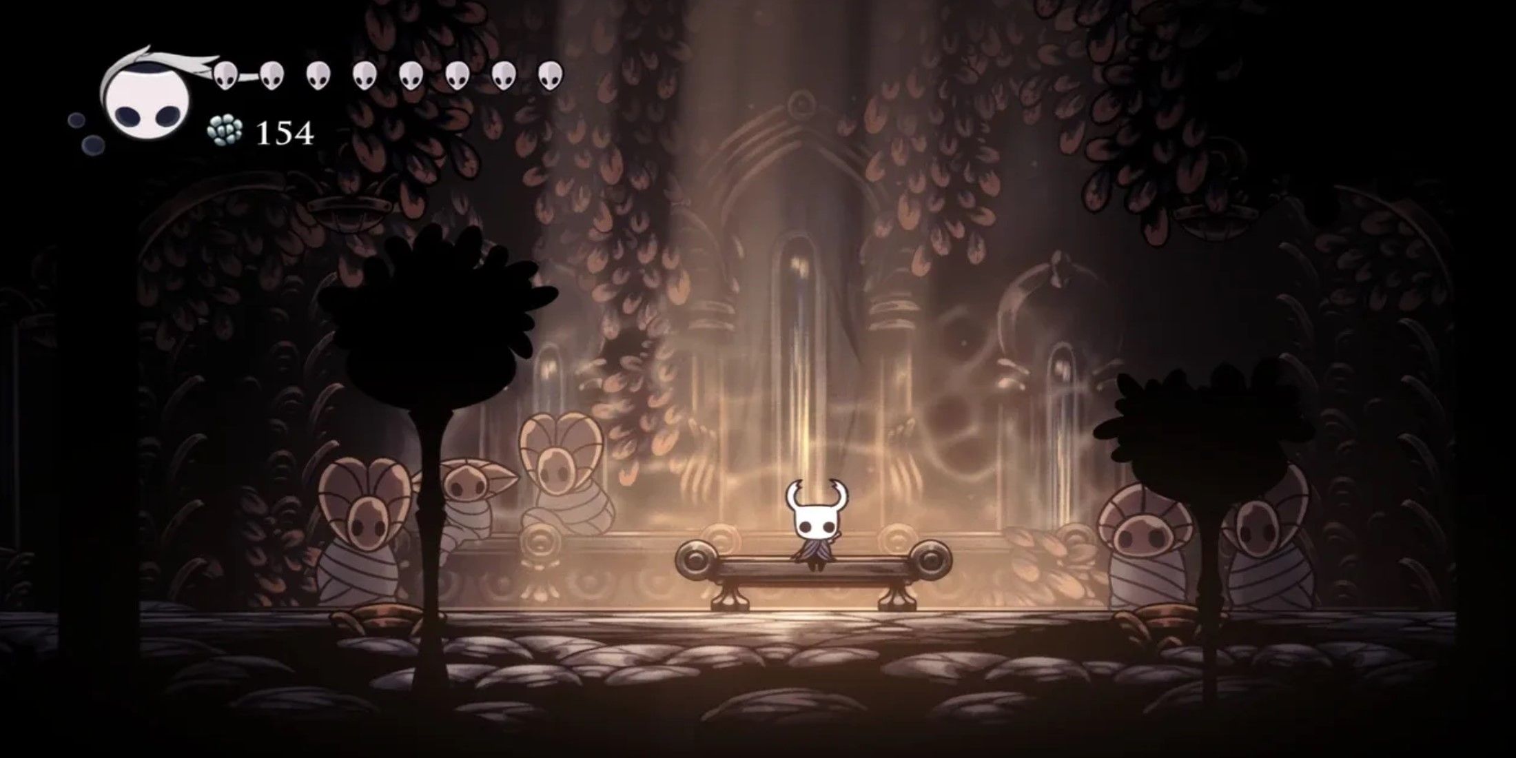 Hollow Knight Godhome Bench