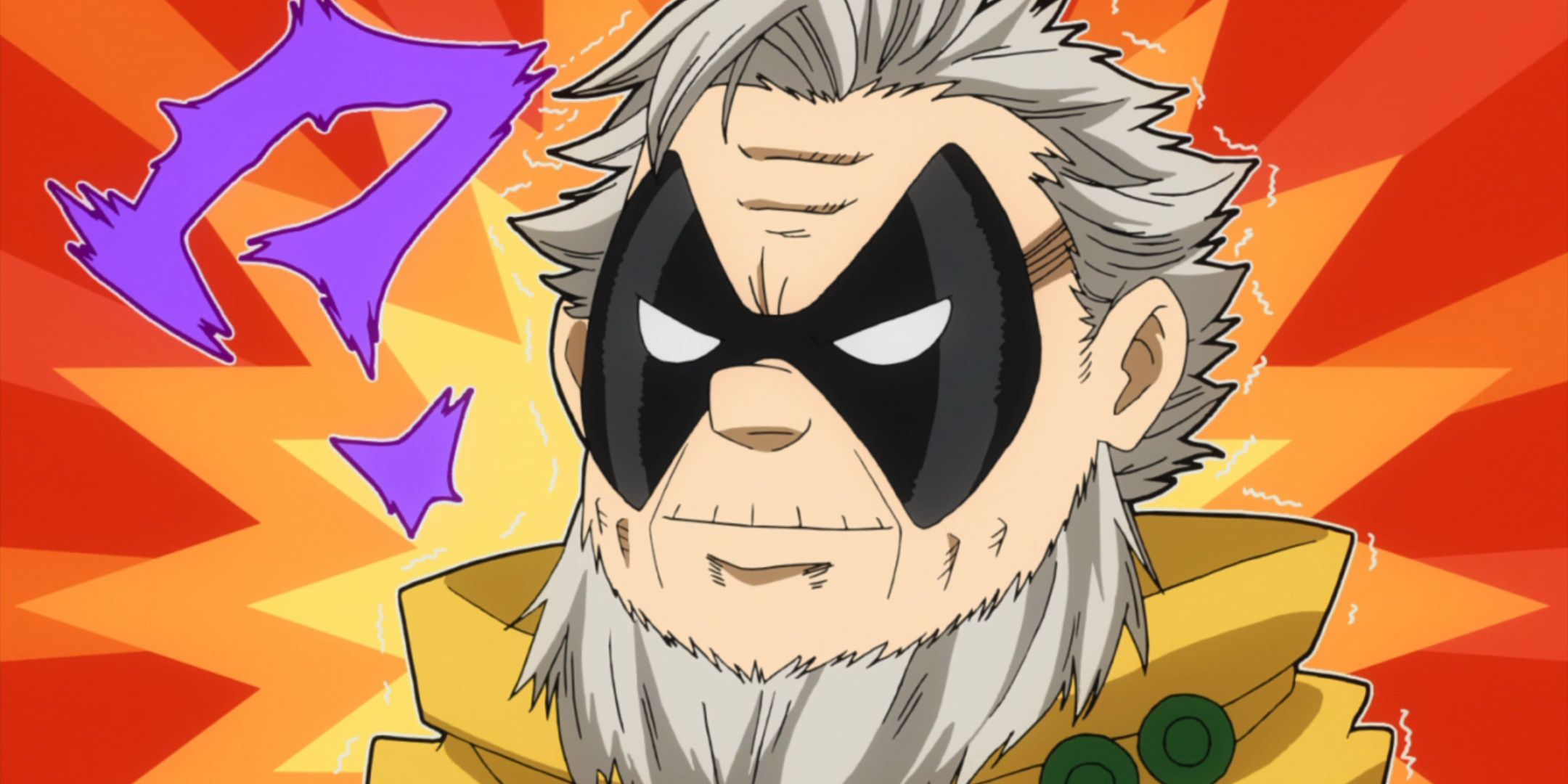 Sorahiko Torino from My Hero Academia acting like a senile old man.