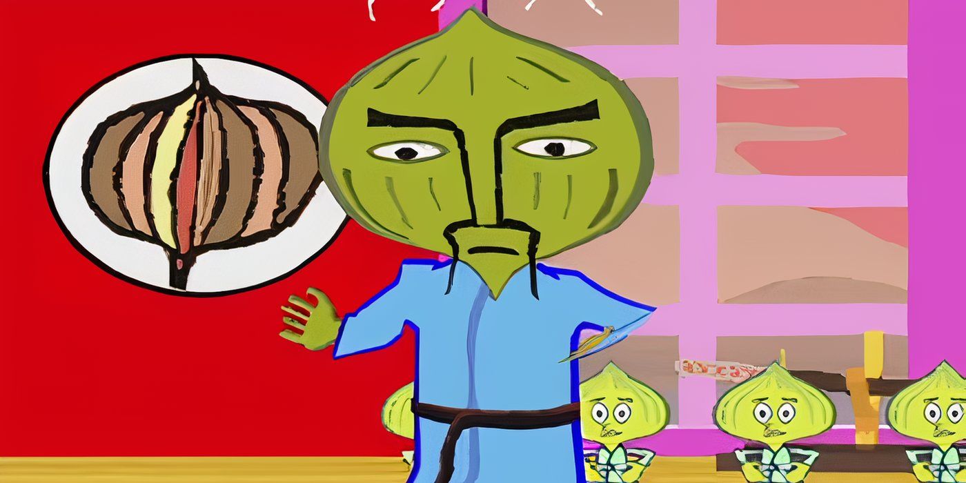 Chop Chop Master Onion from PaRappa the Rapper.