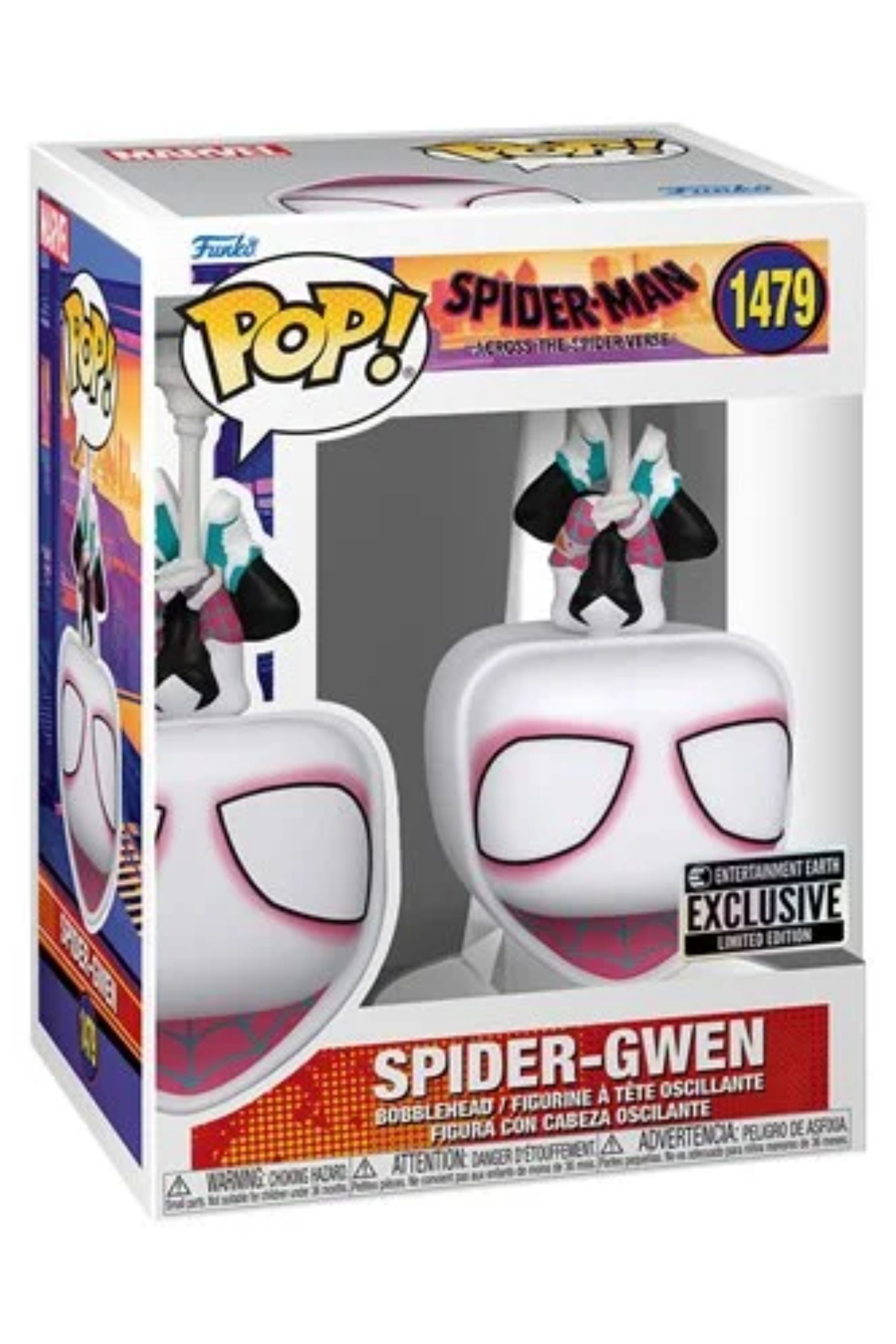 Spider-Man: Across the Spider-Verse Spider-Gwen Funko Pop.