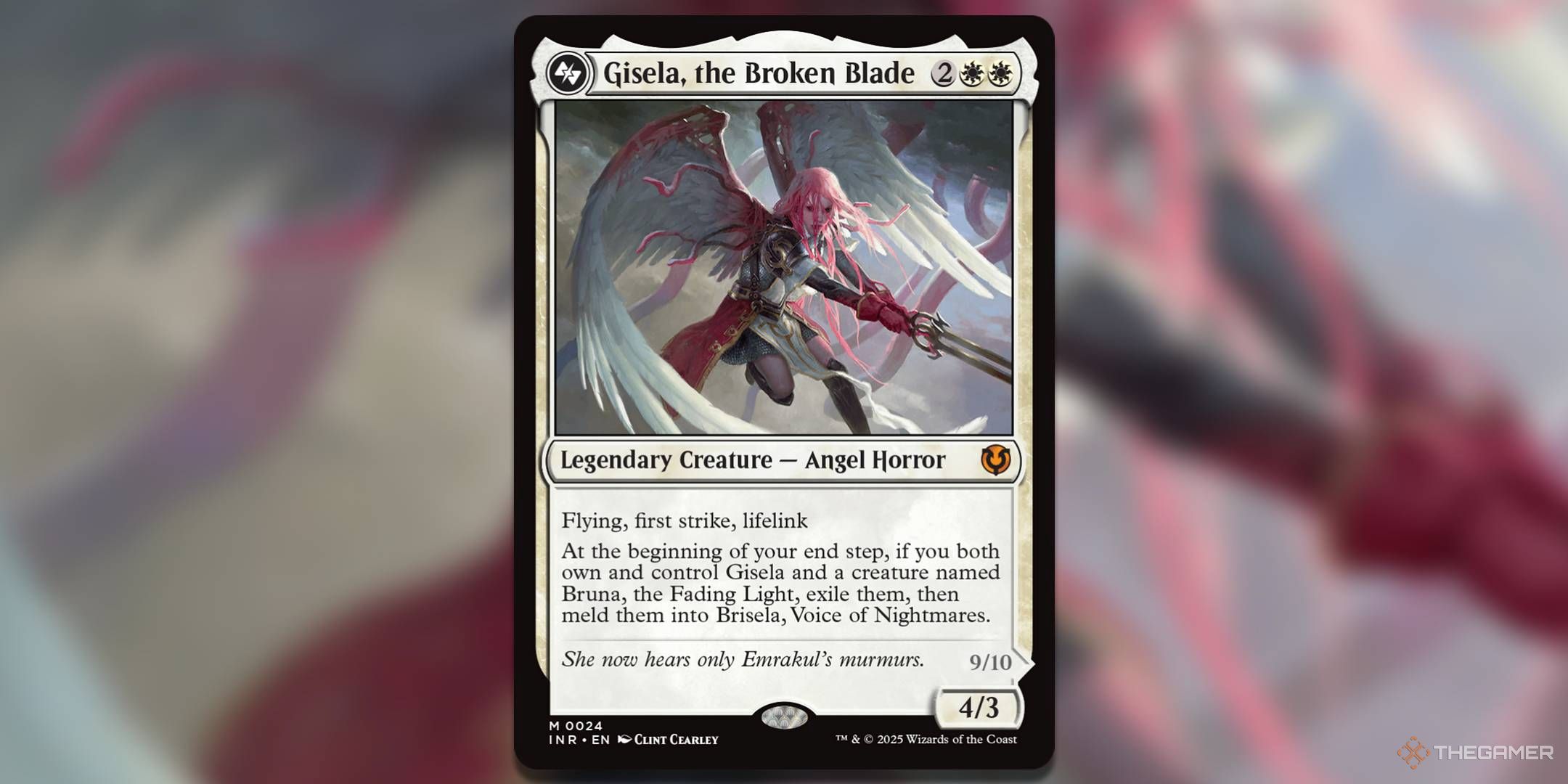 Image of Gisela, the Broken Blade from Magic: the Gathering.