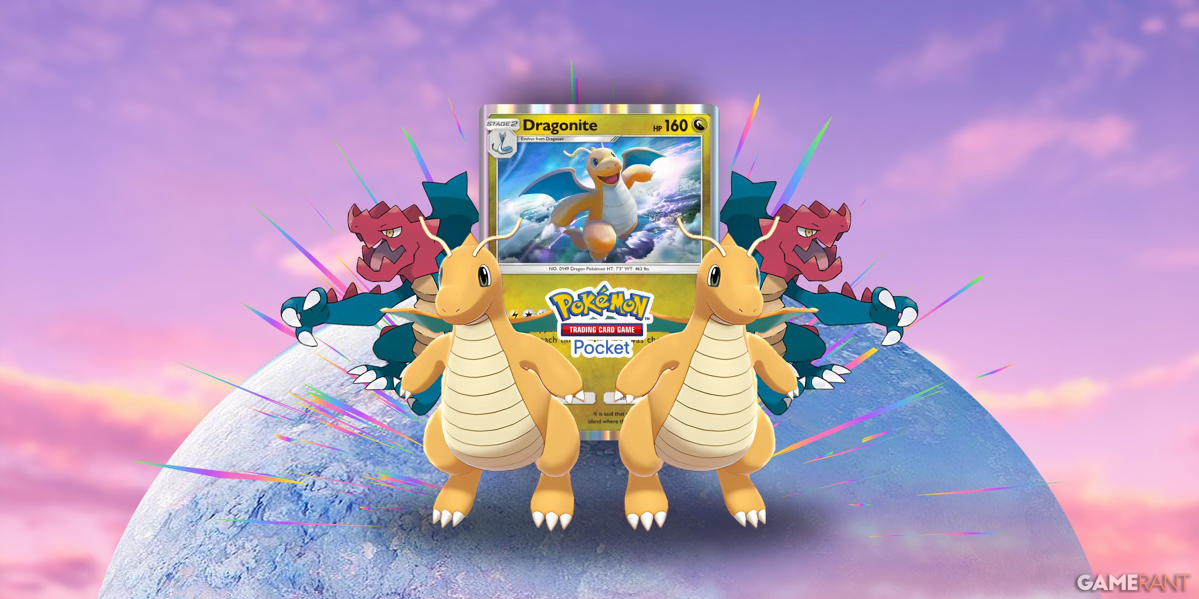 dragonite and druddigon in pokemon tcg pocket.