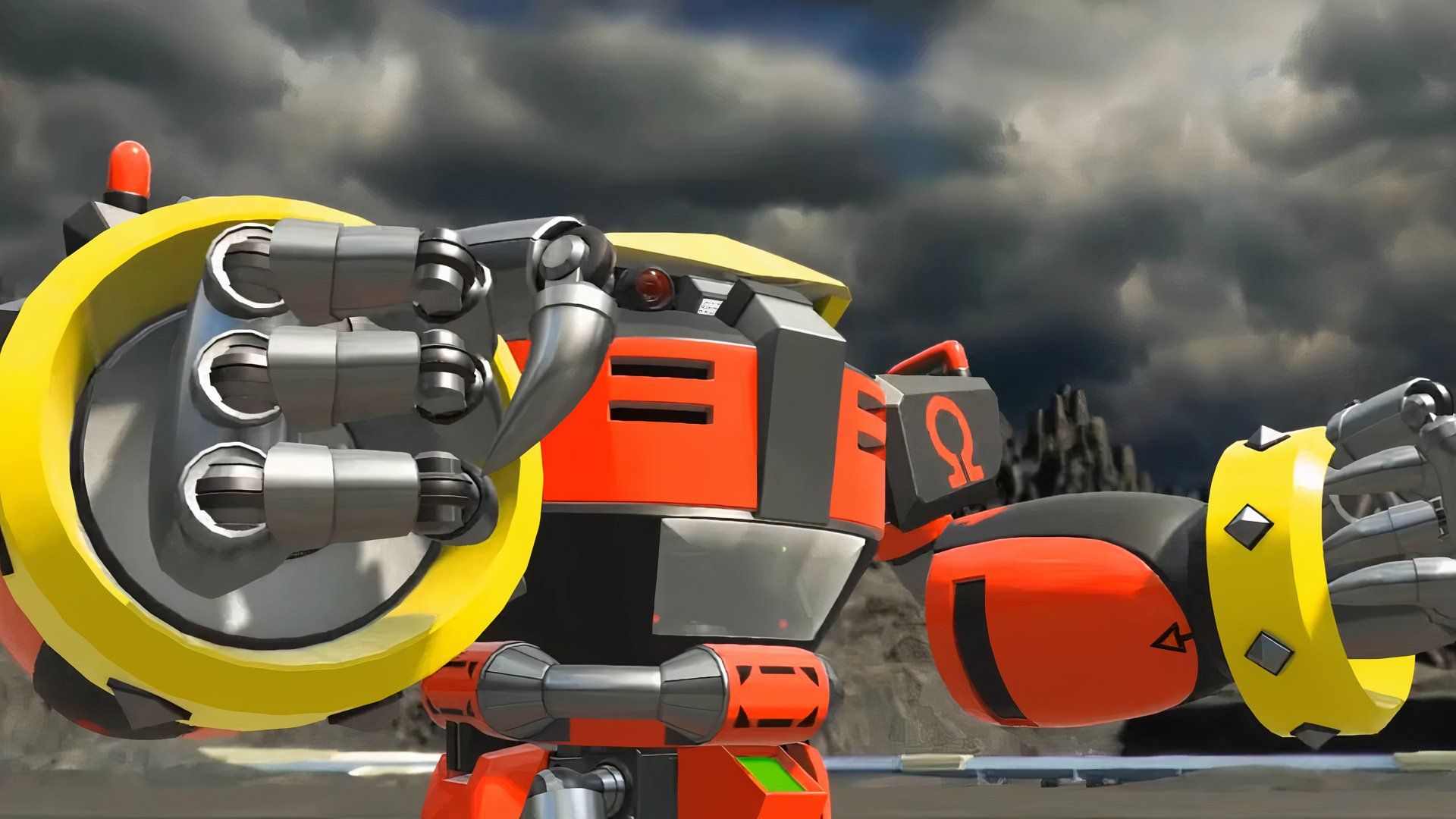 E-123 Omega as he appears in Sonic Forces.