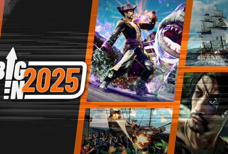 Big in 2025 - Like a Dragon: Pirate Yakuza in Hawaii header image showing Goro Majima and ship combat