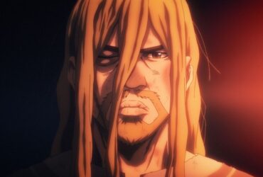 A bruised Thorfinn in Vinland Saga